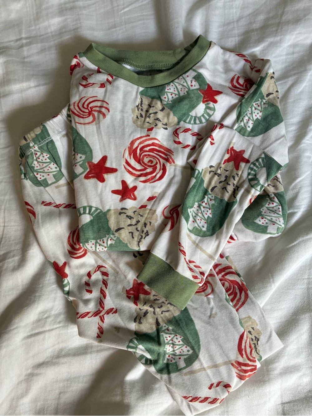 Burt's Bees Kids Long-Sleeve Holiday Print Pajama Set